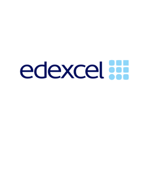 EDEXCEL<br><span>Education and Excellence<span>