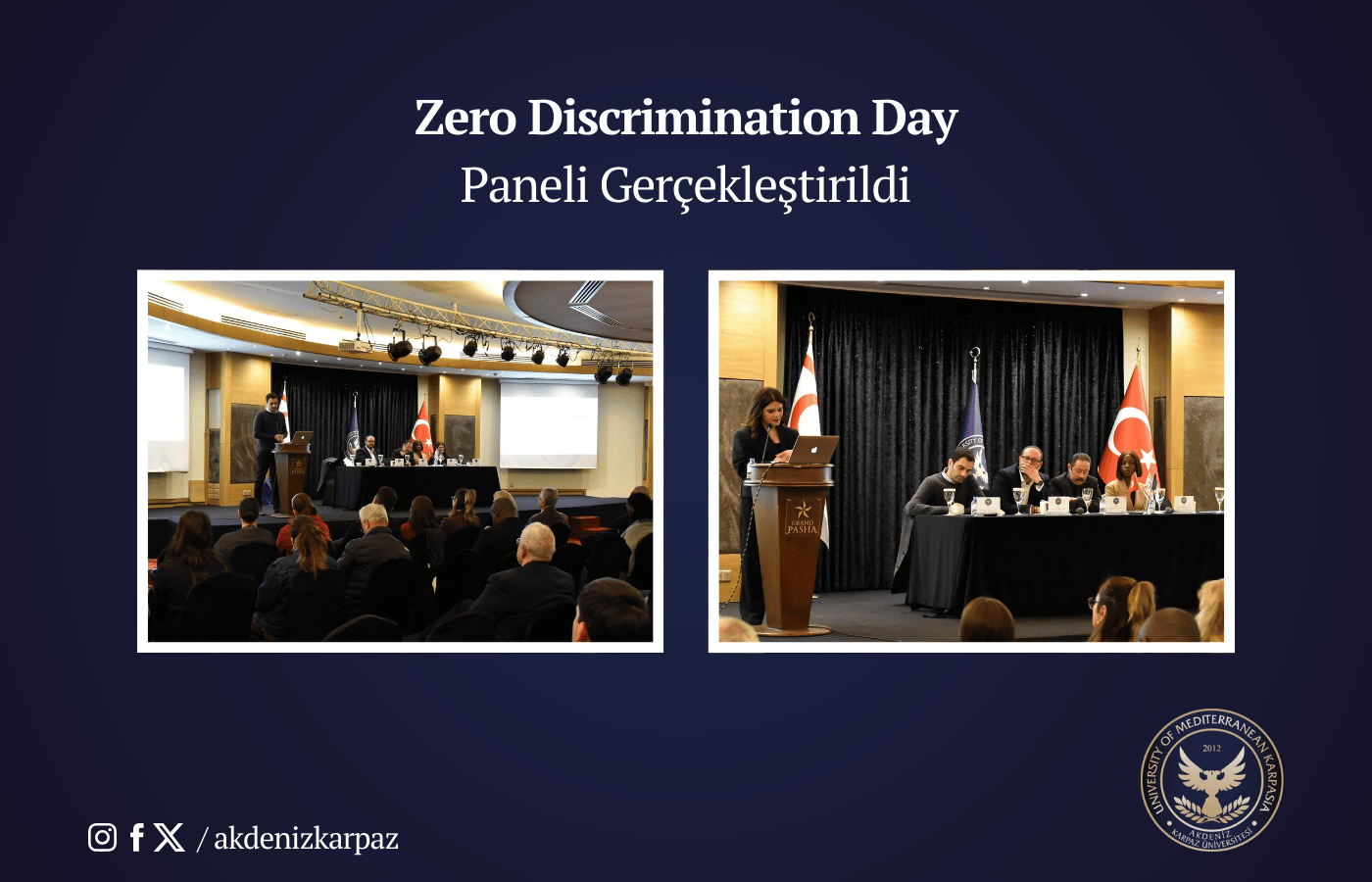 Zero Discrimination Day Paneli Gerçekleştirildi