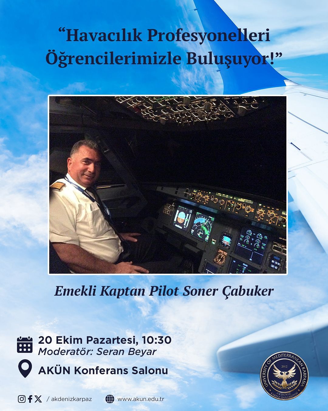 Havacılık Profesyonelleri Öğrencilerimizle Buluşuyor