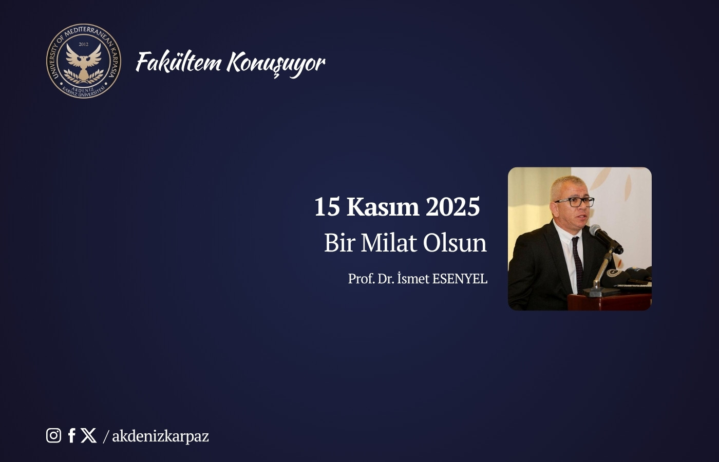 15 Kasım 2025 Bir Milat Olsun