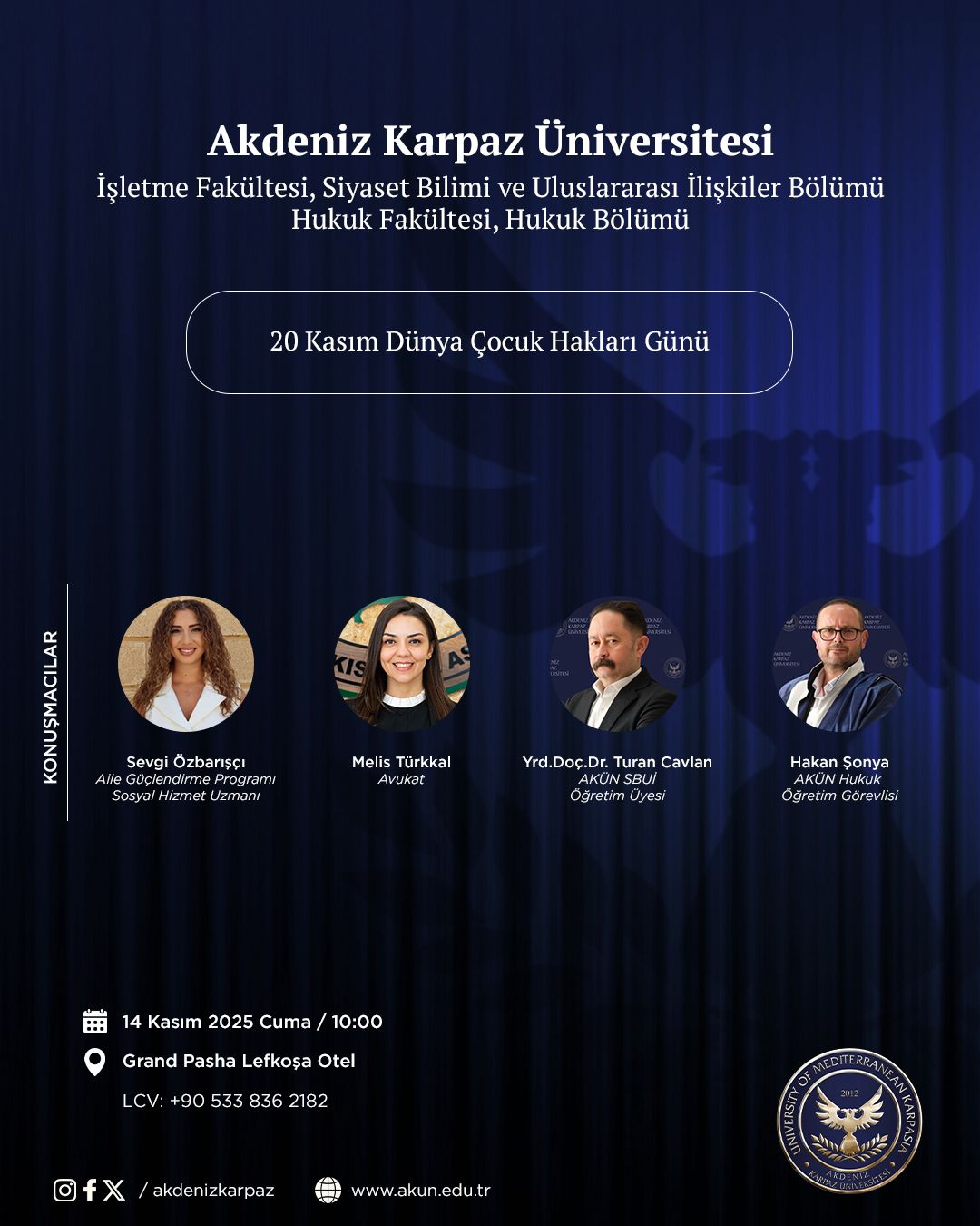 20 Kasım Dünya Çocuk Hakları Günü Etkinliği