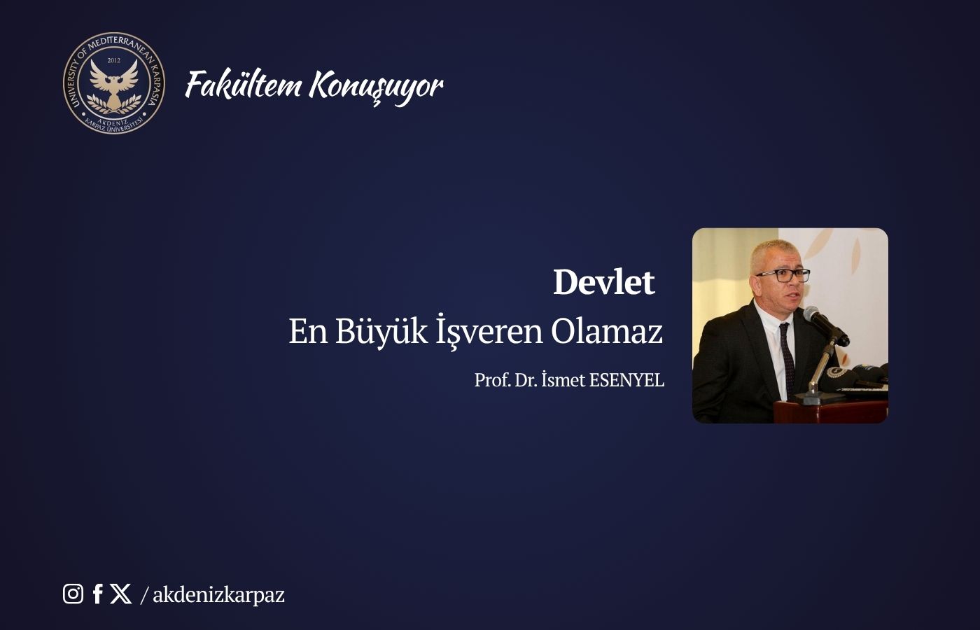 Devlet En Büyük İş Veren Olamaz