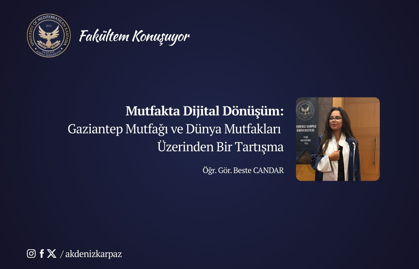 Mutfakta Dijital Dönüşüm: Gaziantep Mutfağı ve Dünya Mutfakları Üzerinden Bir Tartışma