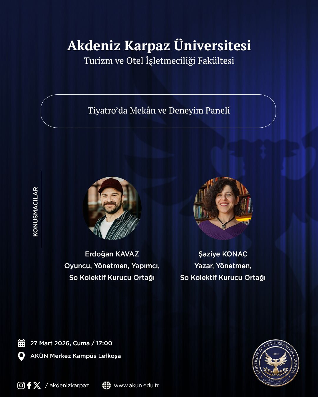 Tiyatro’da Mekân ve Deneyim Paneli