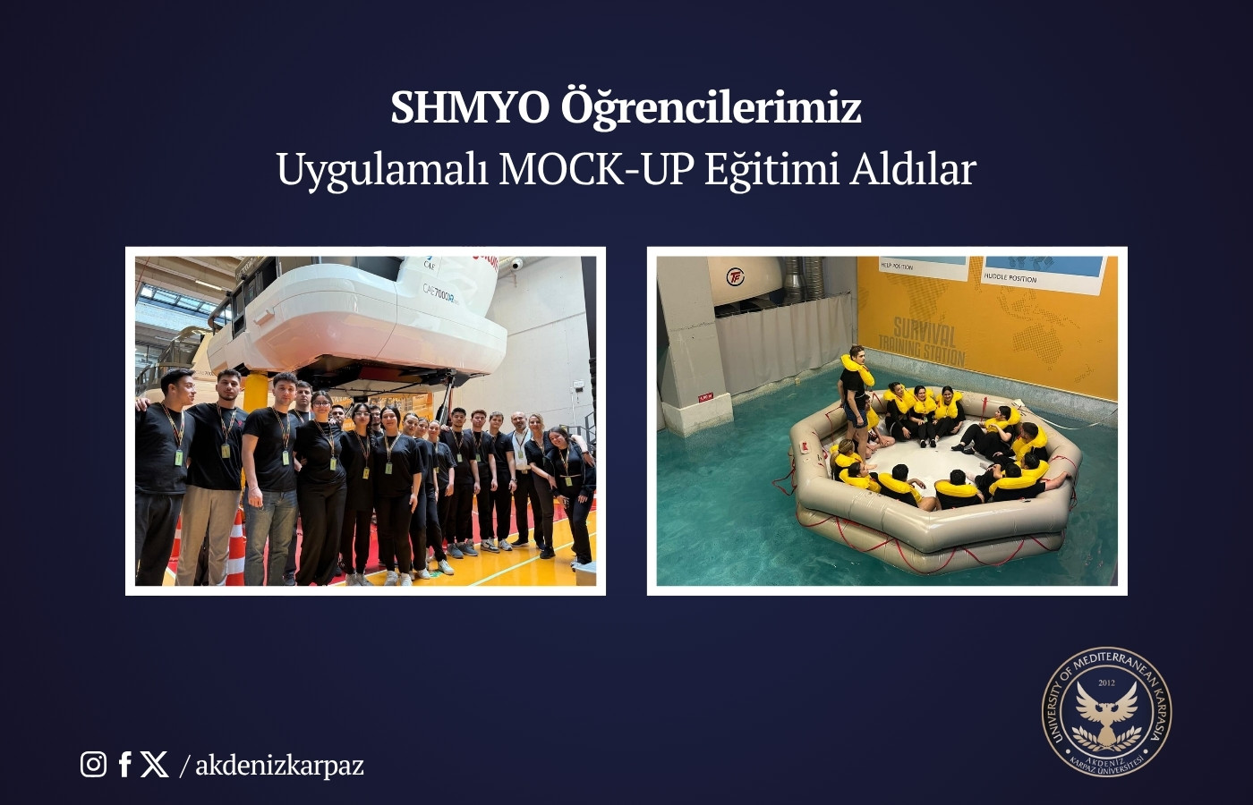 Pegasus Eğitim Merkezinde Uygulamalı MOCK-UP Eğitimi
