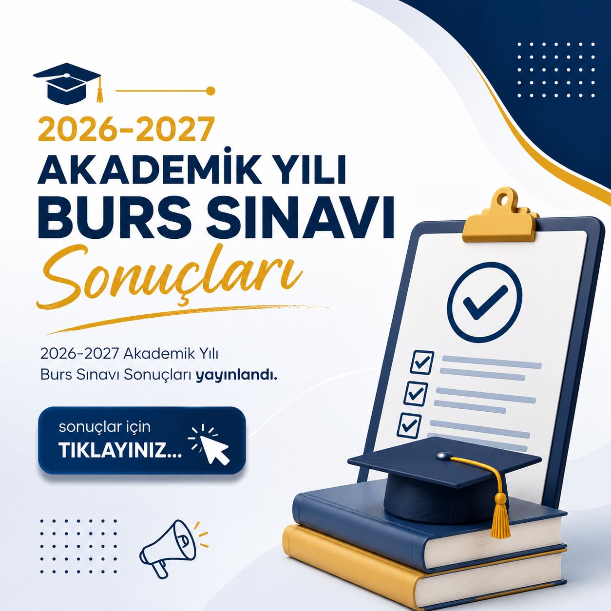 Burs Sınavı Sonuçları