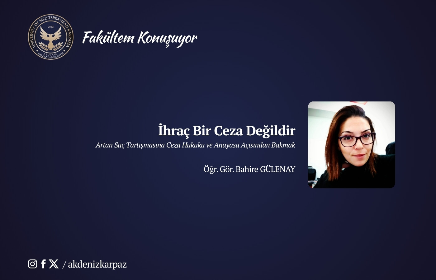 İhraç Bir Ceza Değildir