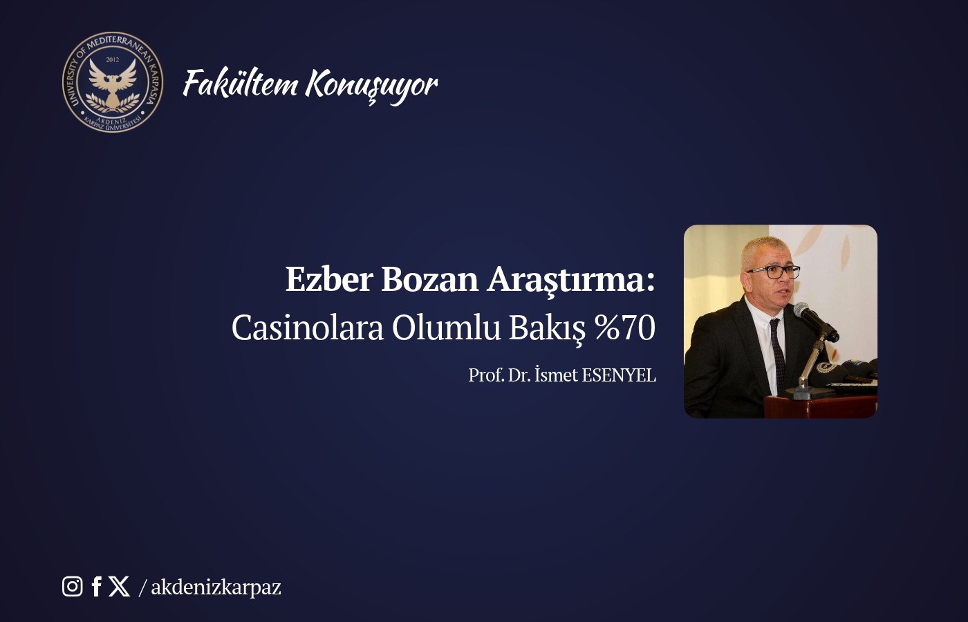 Ezber bozan araştırma:  Casinolara olumlu bakış %70