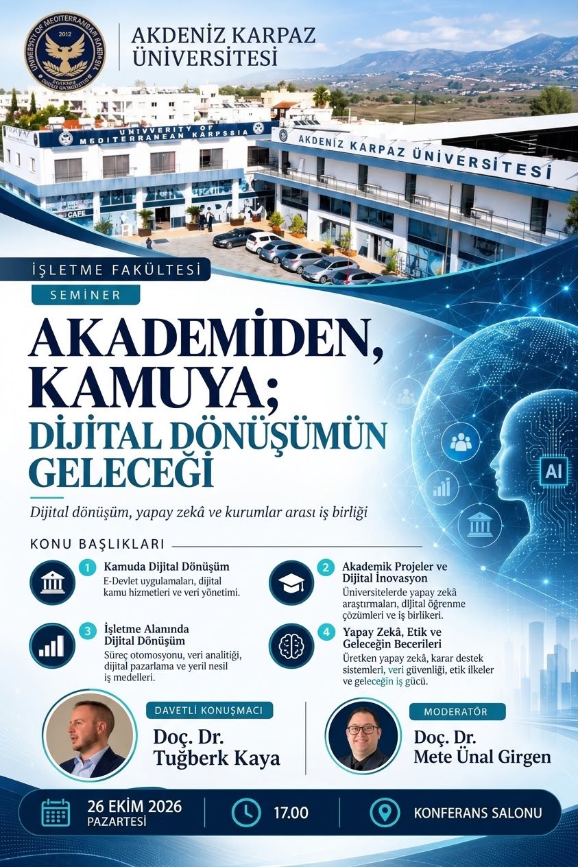 AKDEMİDEN KAMUYA: DİJİTAL DÖNÜŞÜMÜN GELECEĞİ